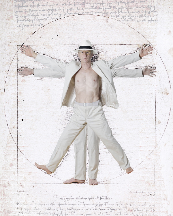 Vitruvianischer Mensch 3050 i